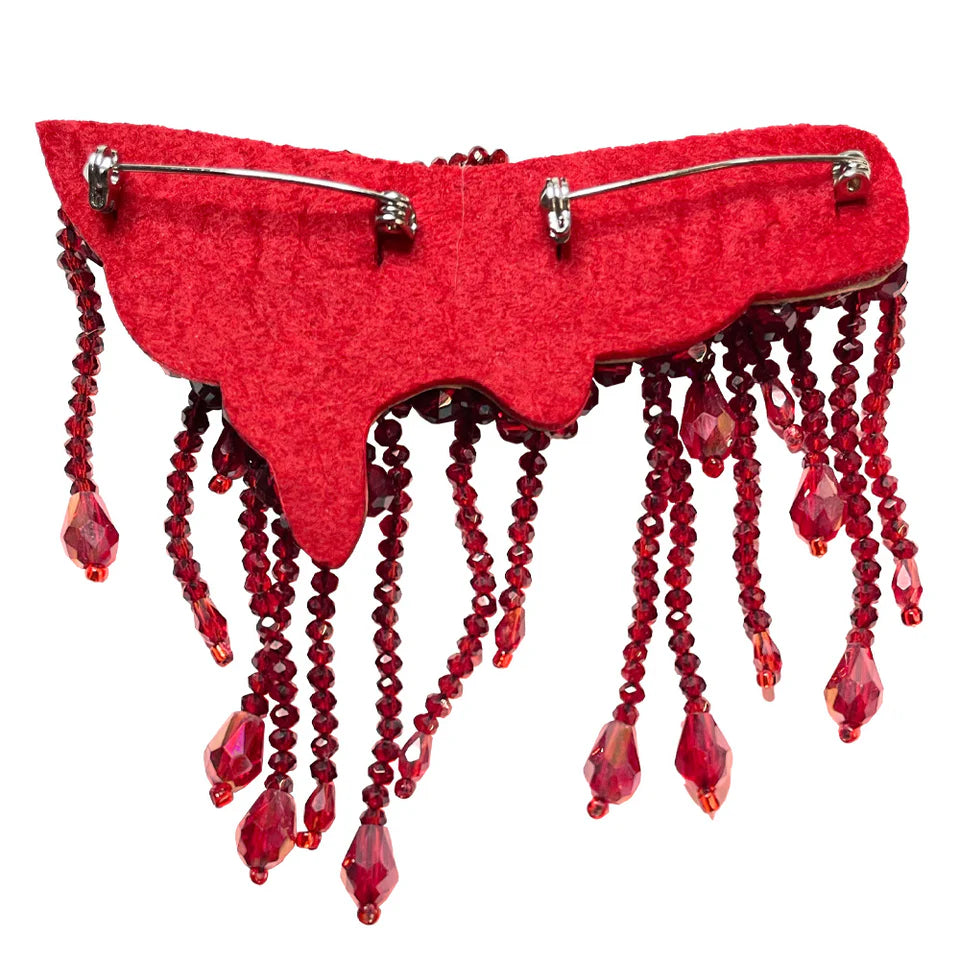 PRE-ORDER - VIDENOIR - CRIMSON WOUND BROOCH