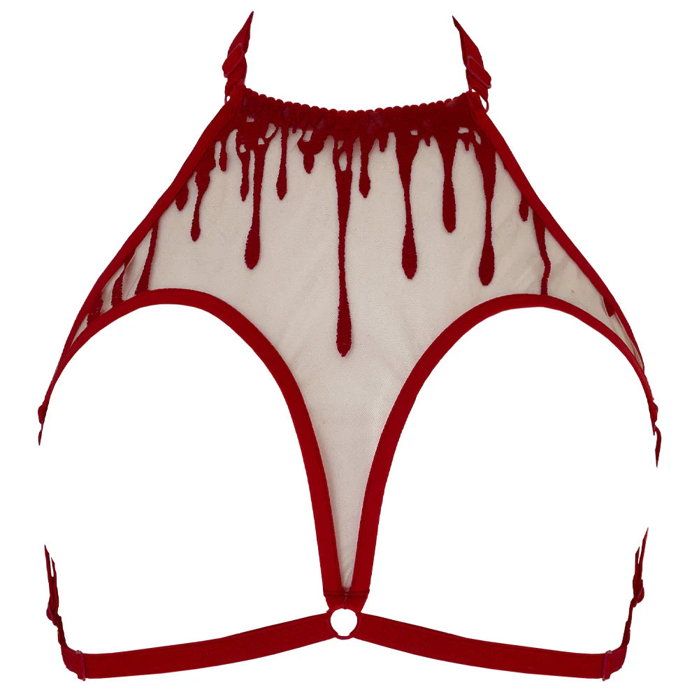 PRE-ORDER - VIDENOIR - CRIMSON EMBROIDERY HARNESS