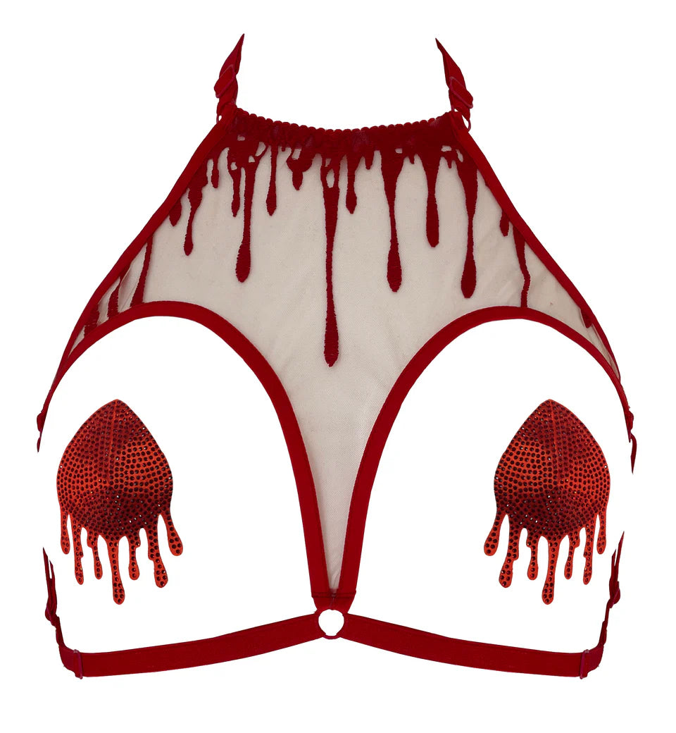 PRE-ORDER - VIDENOIR - CRIMSON EMBROIDERY HARNESS