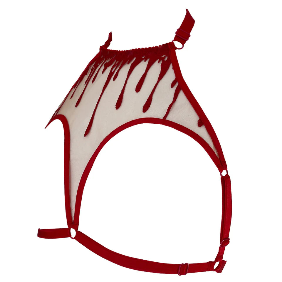 PRE-ORDER - VIDENOIR - CRIMSON EMBROIDERY HARNESS