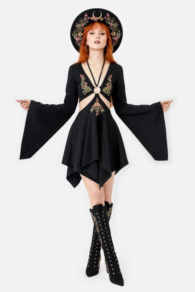 FORGOTTEN GARDENS MINI DRESS