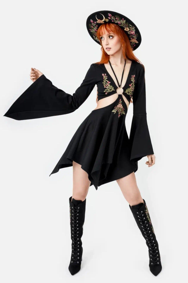 FORGOTTEN GARDENS MINI DRESS