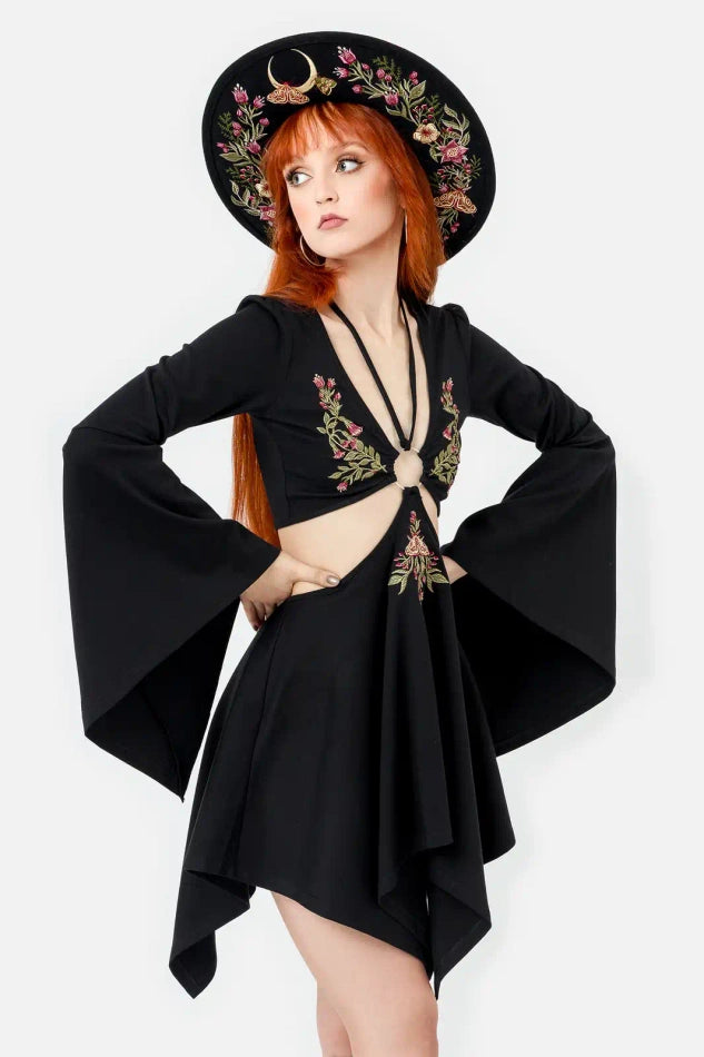 FORGOTTEN GARDENS MINI DRESS