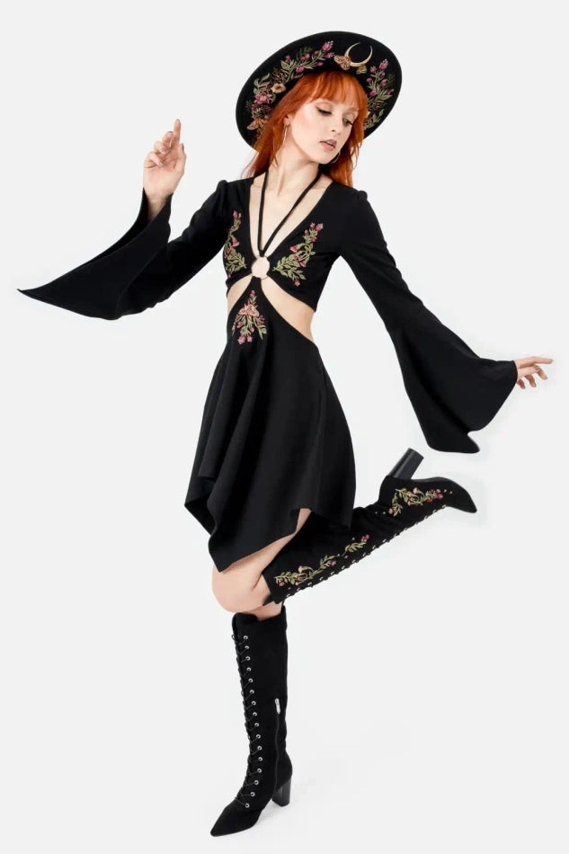 FORGOTTEN GARDENS MINI DRESS