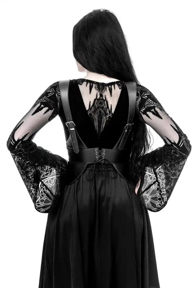 HALLOWS PEPLUM HARNESS