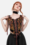 IGNIS MOTH CORSET TOP