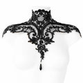 RTO - DOGMA EMBROIDERY TULLE NECKPIECE