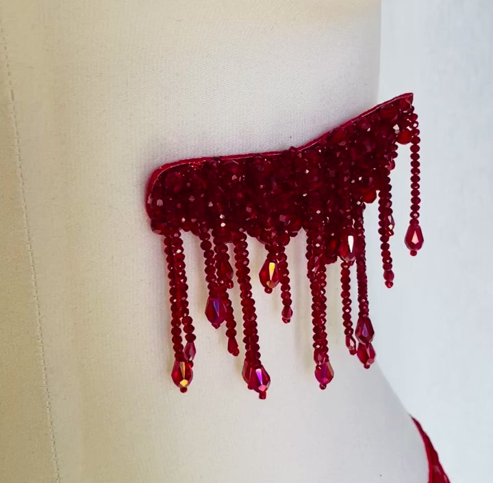 PRE-ORDER - VIDENOIR - CRIMSON WOUND BROOCH