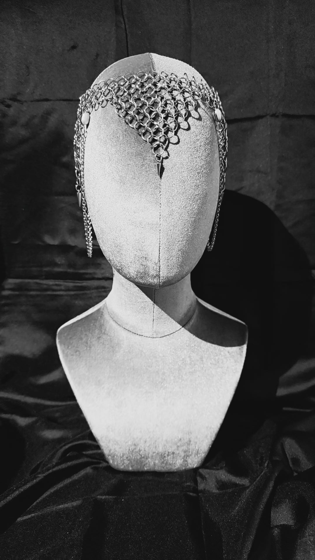 The Prologue - Handmade Chainmail Headpiece