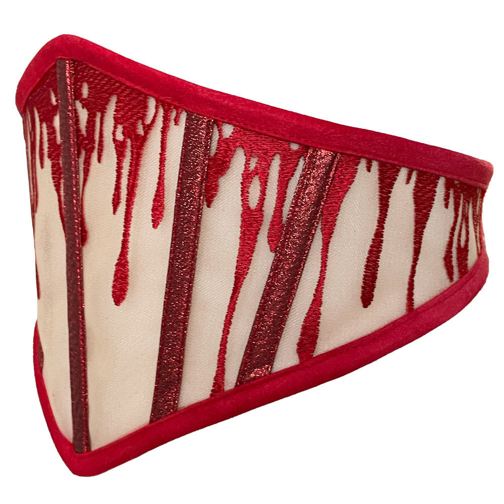 PRE-ORDER - VIDENOIR - CRIMSON CORSET BELT (NUDE)