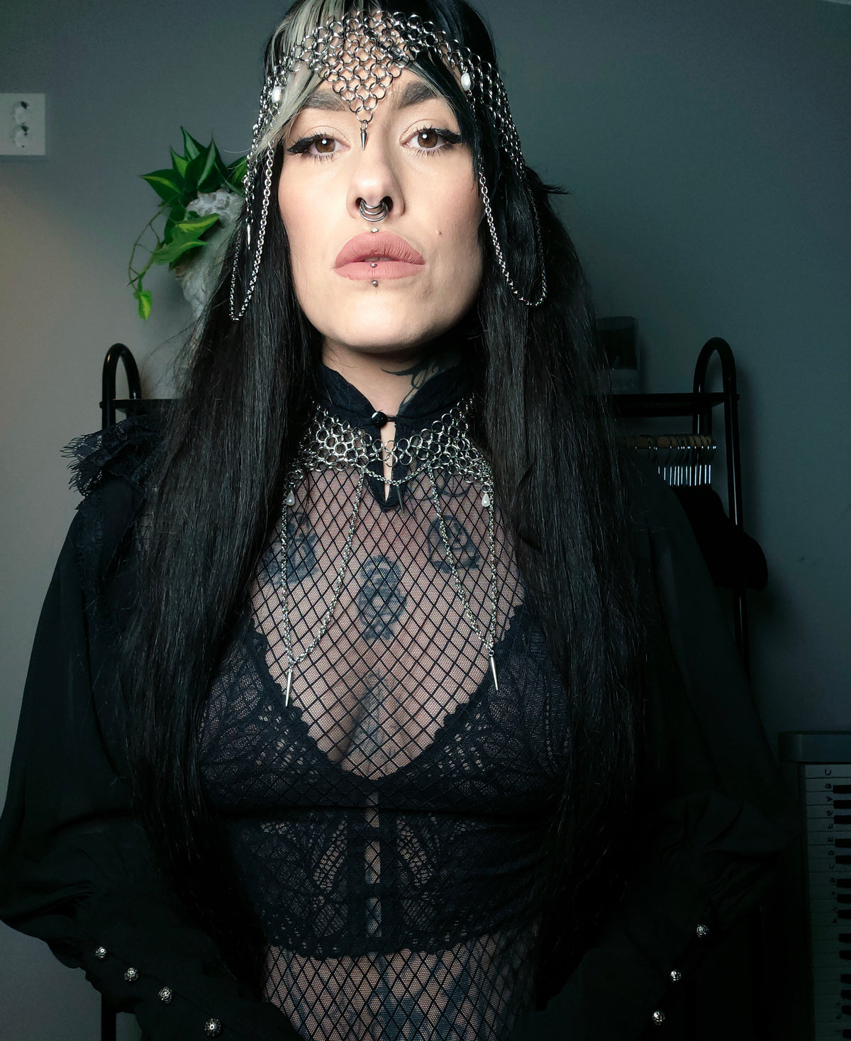 The Prologue - Handmade Chainmail Neckpiece