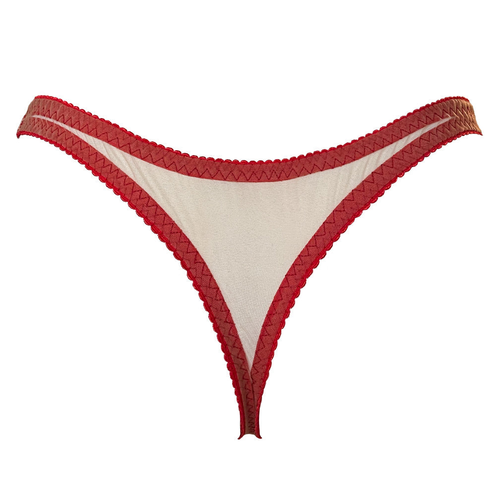 PRE-ORDER - VIDENOIR - CRIMSON STANDARD THONG