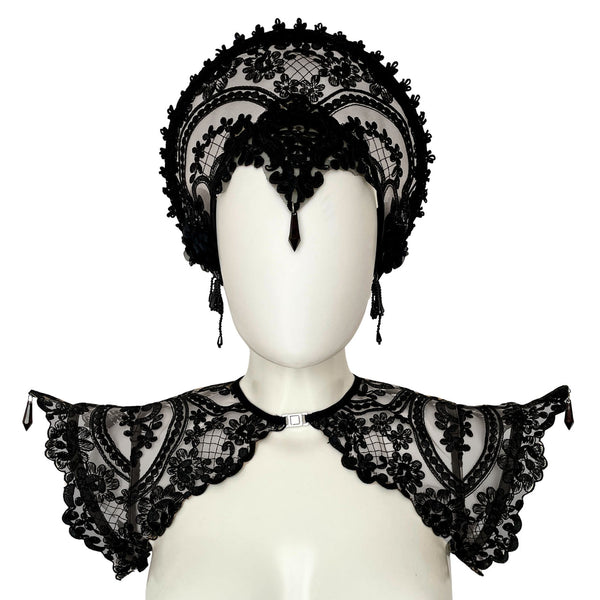 RTO - OHMYGOTH EMBROIDERY EPAULETTES (BLACK)