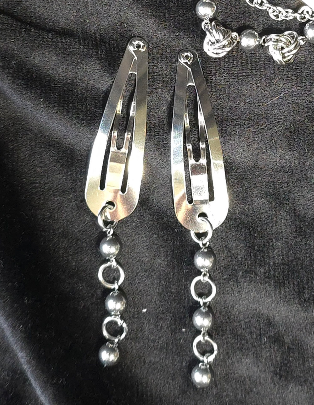 Chain Reaction - Chainmaille Hairclips
