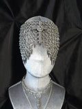 The Widow's Veil - Chainmaille Headpiece