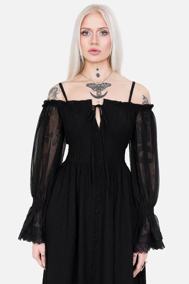 NIGHT CALLING MAXI DRESS