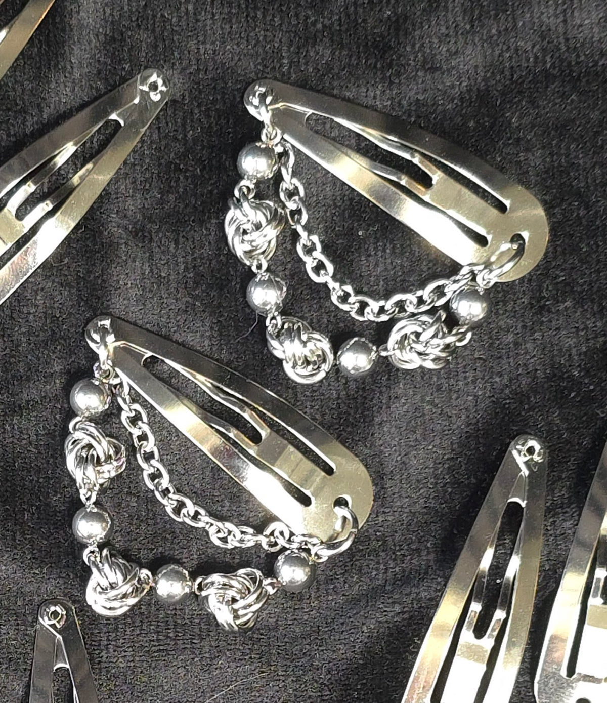Knot Today - Chainmaille Hairclips