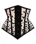 BATS CLOUD DECORATIVE UNDERBUST - NUDE MESH