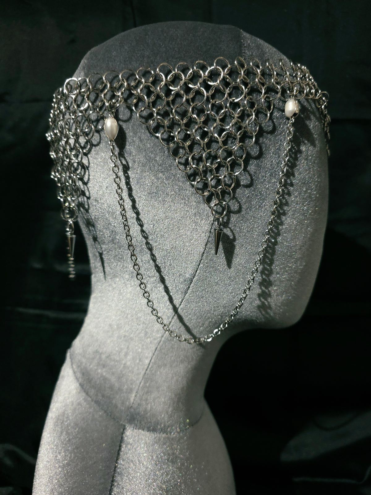 The Prologue - Handmade Chainmail Headpiece