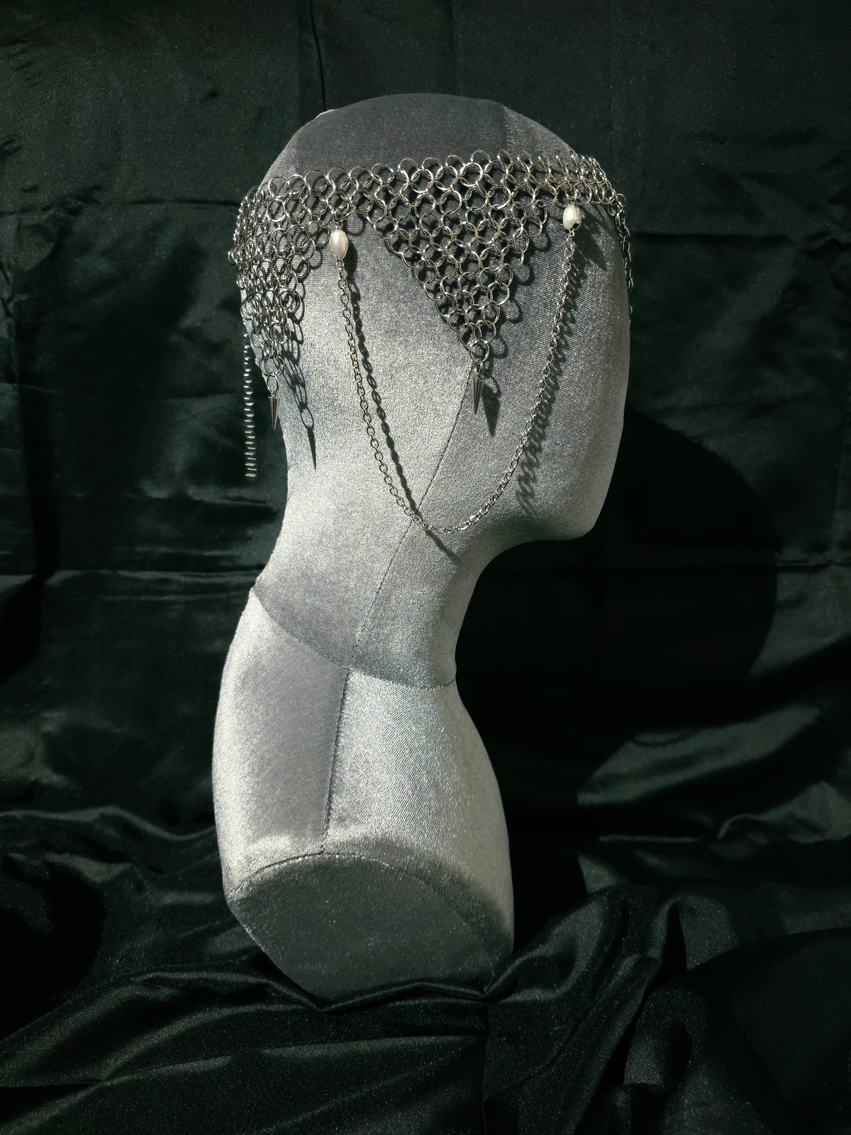 The Prologue - Handmade Chainmail Headpiece