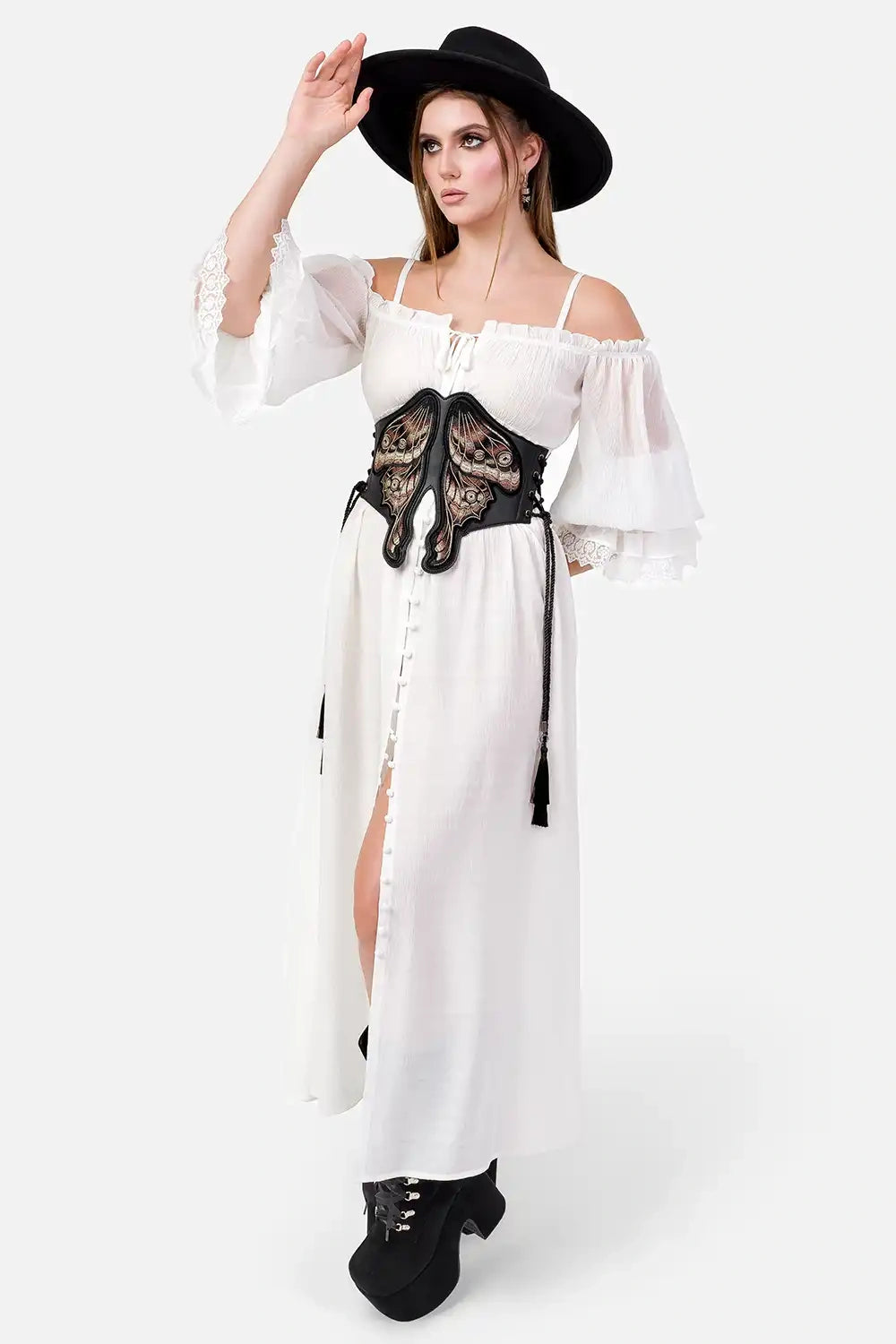 ASHIRA MOTH WAIST BELT