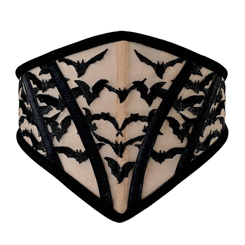 BATS MESH CORSET BELT (NUDE)