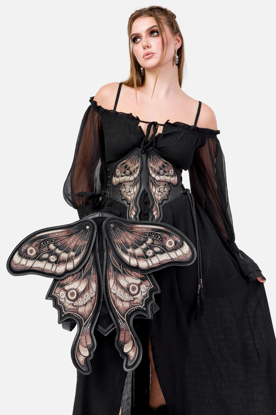 ASHIRA MOTH WAIST BELT