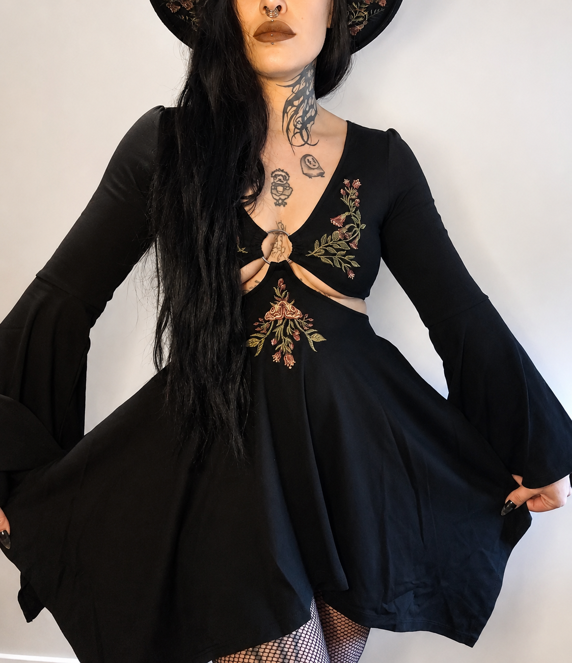 FORGOTTEN GARDENS MINI DRESS