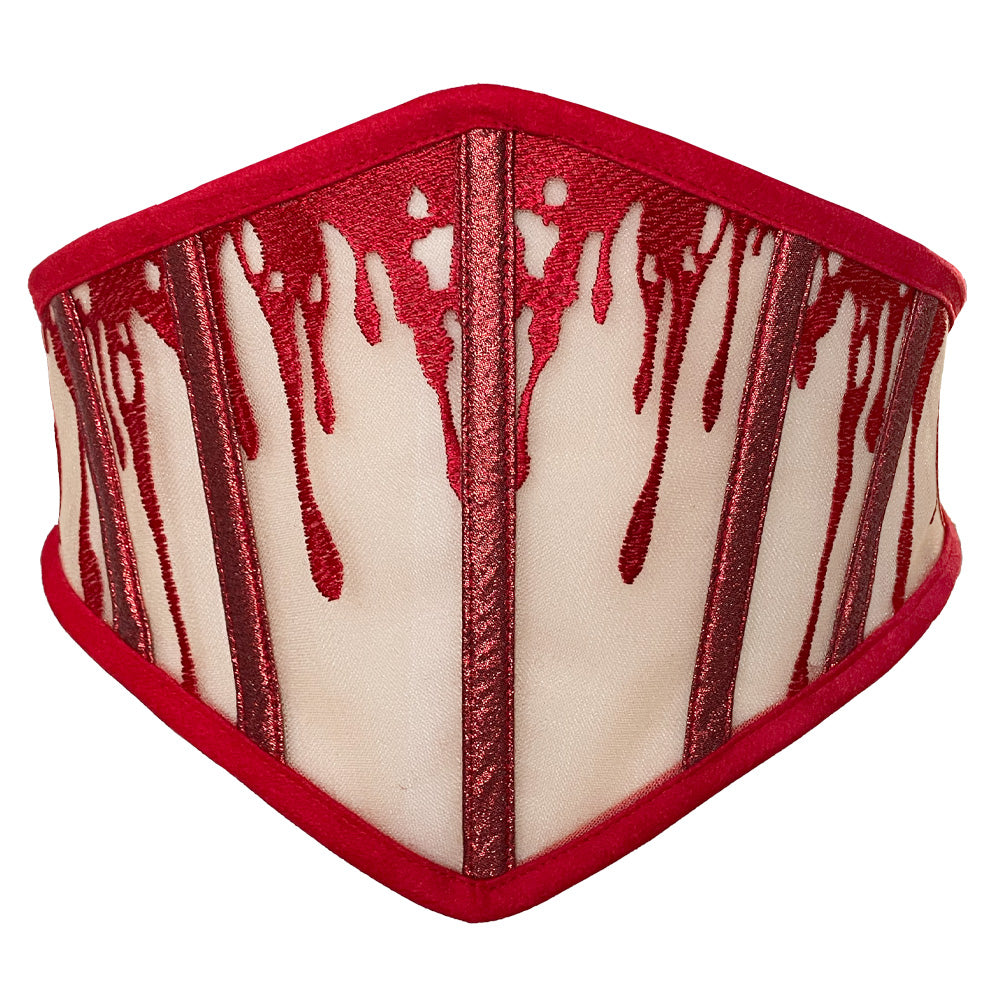 PRE-ORDER - VIDENOIR - CRIMSON CORSET BELT (NUDE)