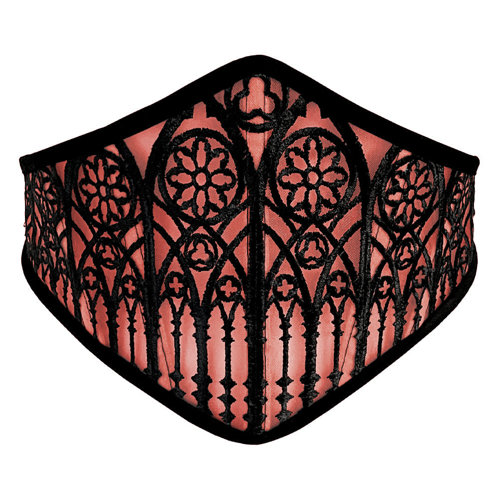 RTO - CATHEDRAL MESH CORSET BELT (RED)