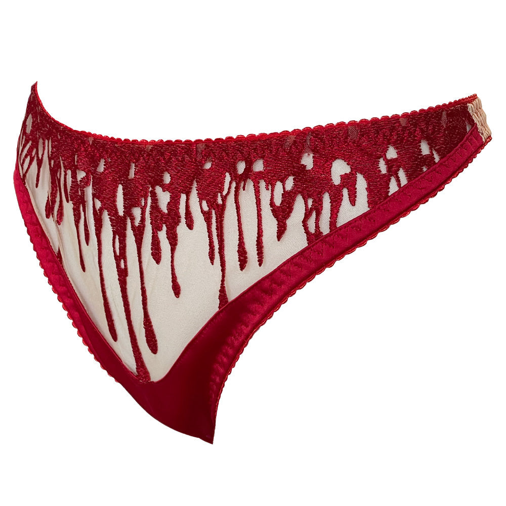 PRE-ORDER - VIDENOIR - CRIMSON STANDARD THONG