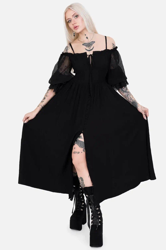 NIGHT CALLING MAXI DRESS